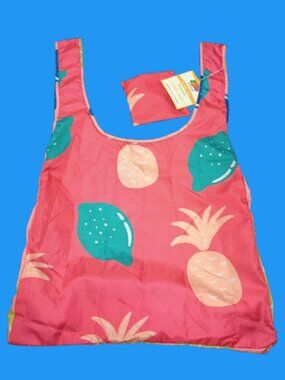 NWT Fruit of the Loom Pineapple Reusable Shopping Tote Bag.